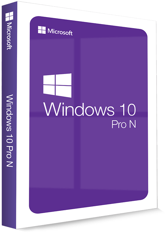 Microsoft Windows 10 Professional N 32/64 Bit